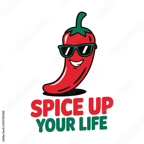 Spice Up Your Life T Shirt Design Spice Wearing Glasses