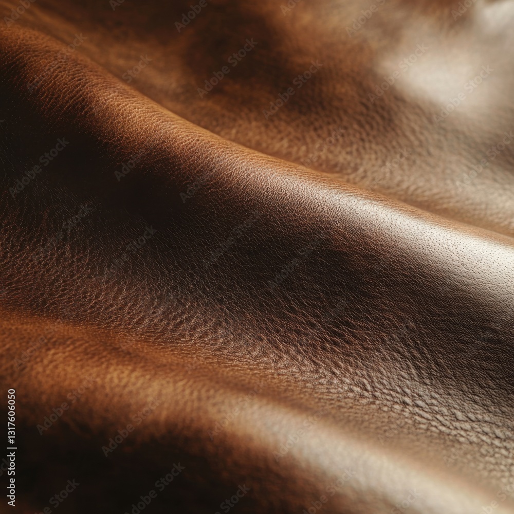 Deep brown leather texture featuring smooth surface and unique grain for high-quality craftsmanship Deep brown leather texture featuring smooth surface and unique grain for high-quality craftsmanship