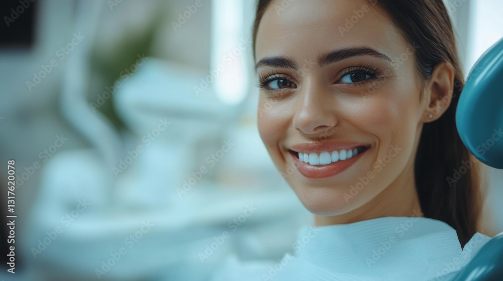 Your dream doctor. Cheerful dentist looking at camera with smile while sitting in dentist’s office Your dream doctor. Cheerful dentist looking at camera with smile while sitting in dentist’s office