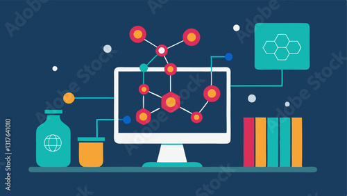These descriptions could be used to create engaging illustrations that convey the role of quantum computing in advancing drug discovery.