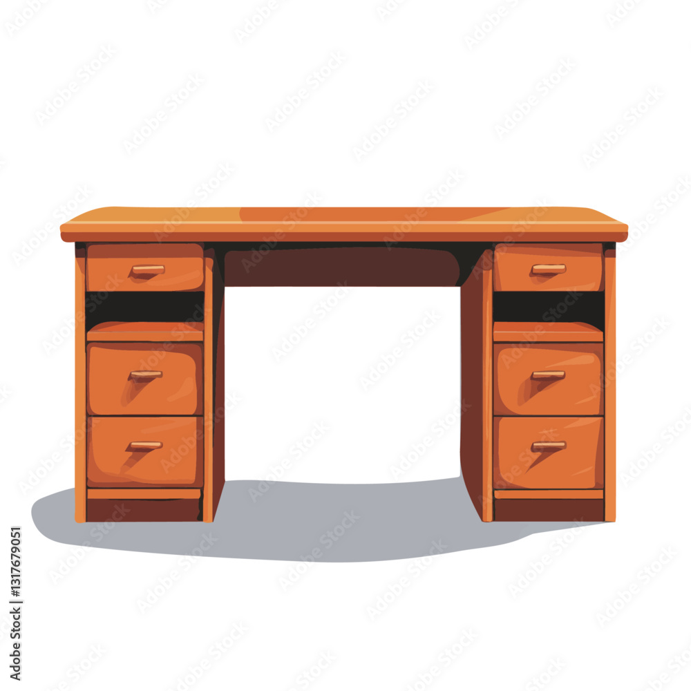 2D flat vector illustration Desk icon isolated on a white background.
2D flat vector illustration Desk icon isolated on a white background.
