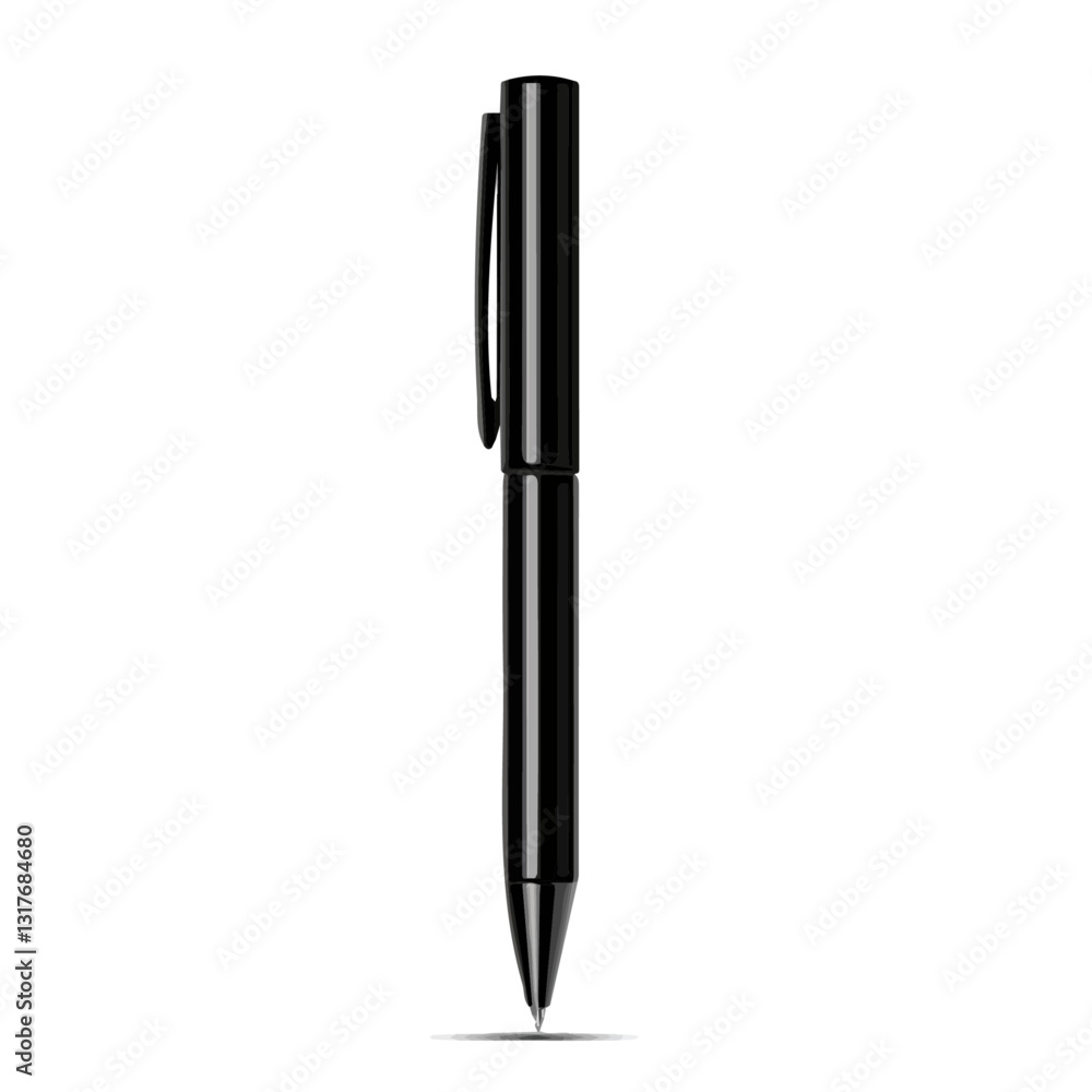 2D flat vector illustration Pen icon isolated on a white background.
2D flat vector illustration Pen icon isolated on a white background.
