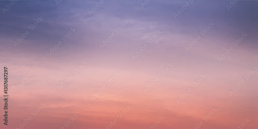 Fototapeta premium clouds in the sky with sunset 