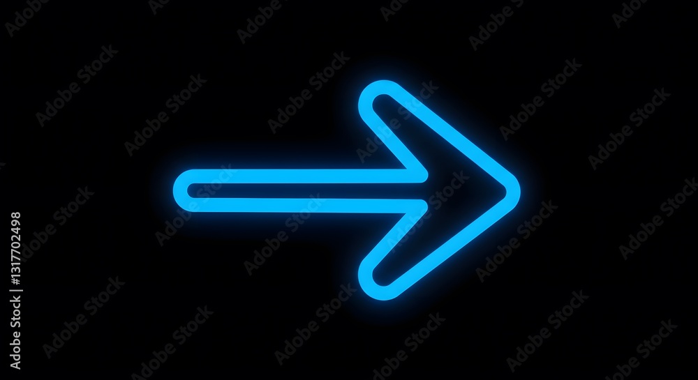 Arrow Aiming Right – Concept of Moving Forward, Efficiency, and Growth Arrow Aiming Right – Concept of Moving Forward, Efficiency, and Growth