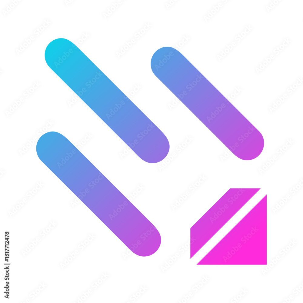 Creative Gradient Arrow Logo Design Template Creative Gradient Arrow Logo Design Template