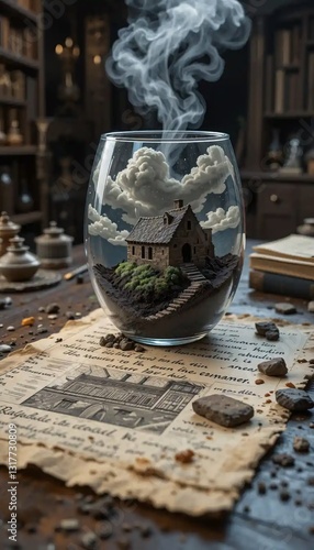 glass of wine
