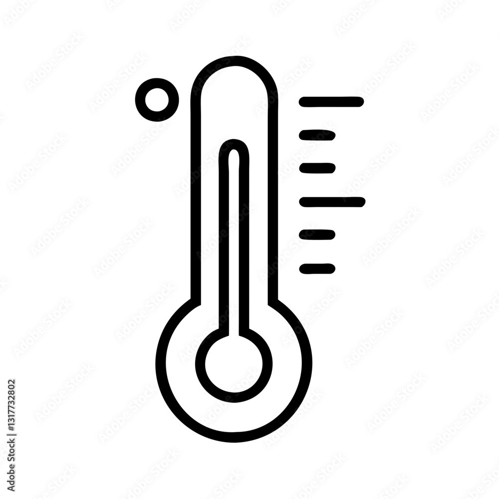 thermometer icon vector illustration thermometer icon vector illustration