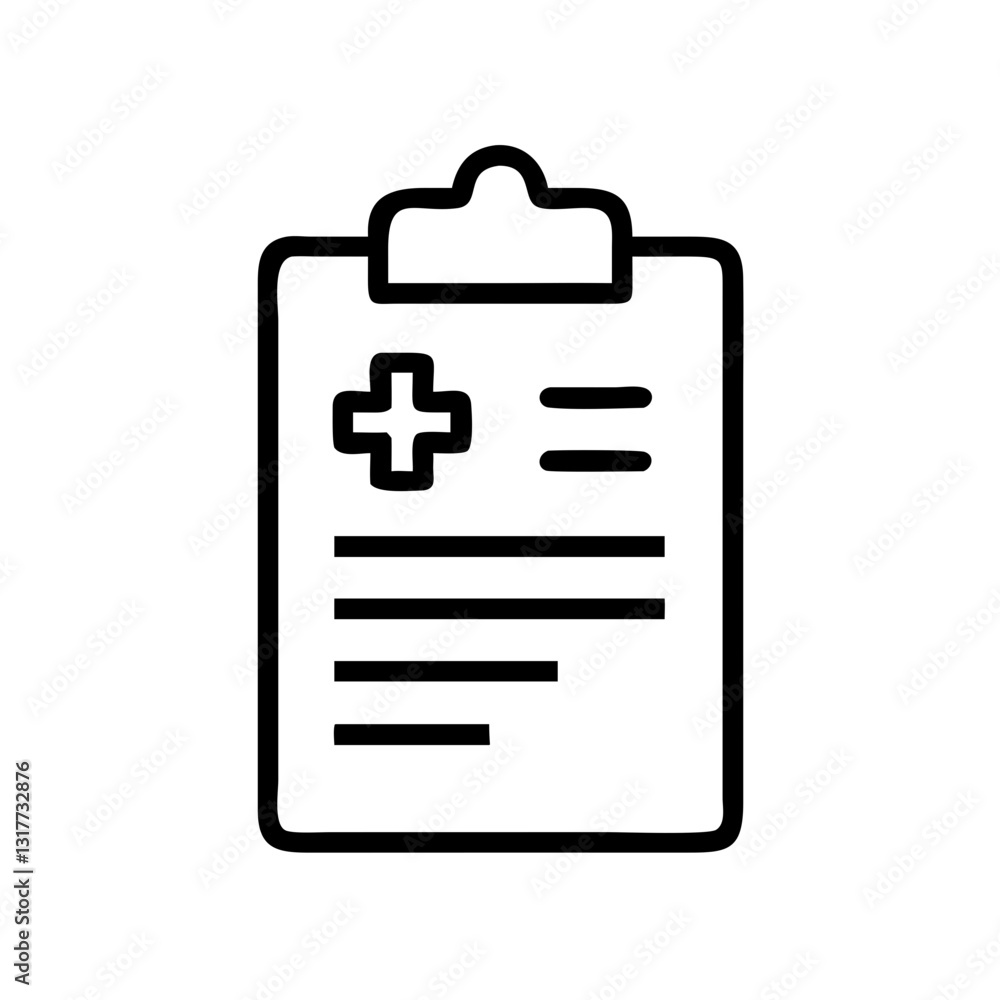 medical report icon vector illustration medical report icon vector illustration