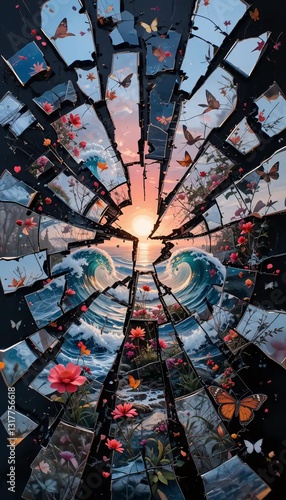 stained glass window