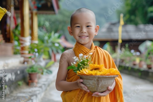 Buddha Day - sacred commemoration, meditative reflection, spiritual wisdom, tranquil ceremony, enlightened journey, mindful devotion, compassionate philosophy, cultural reverence, inner peace.