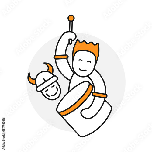 Fans – Enthusiastic Supporters Representing Passion for Football icon with editable stroke.