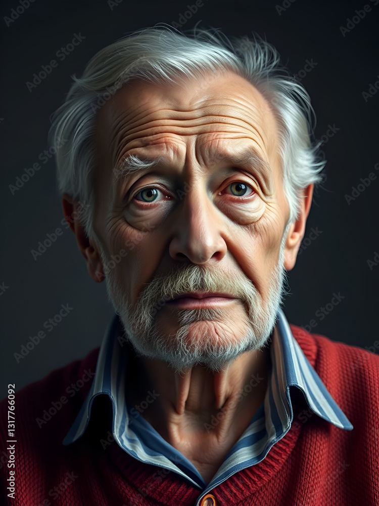 image of Elderly Man with Memory Blocks image of Elderly Man with Memory Blocks
