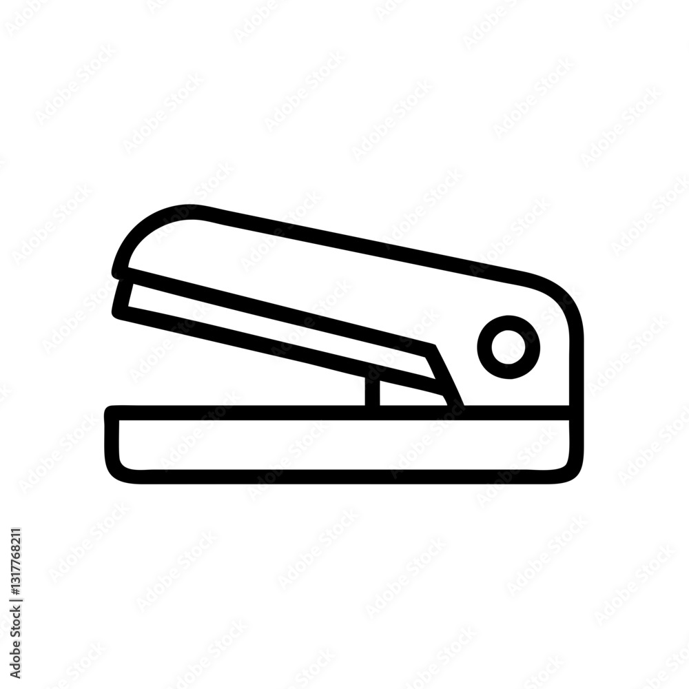 a close up icon of a stapler, vector icon illustration a close up icon of a stapler, vector icon illustration