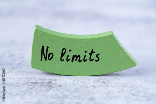 No limits words