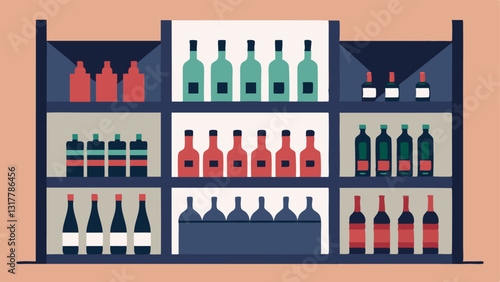 Home Wine Storage A private bat storage area where a person organizes their wine collection in a climatecontrolled environment. Labels on bottles indicate different vintages and