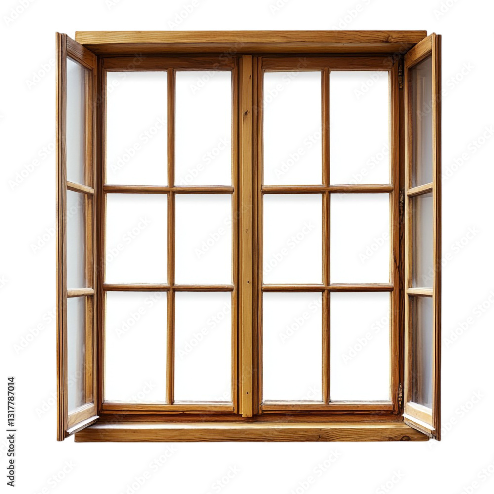 Wooden window panes open light wood frame home design, Wooden window panes open light wood frame home design,