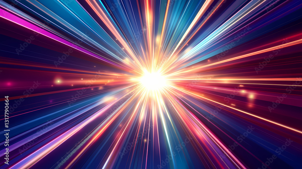 Burst of light radiating outward isolate on transparent background, cutout, png. Twilight Radiance. Illustration Burst of light radiating outward isolate on transparent background, cutout, png. Twilight Radiance. Illustration
