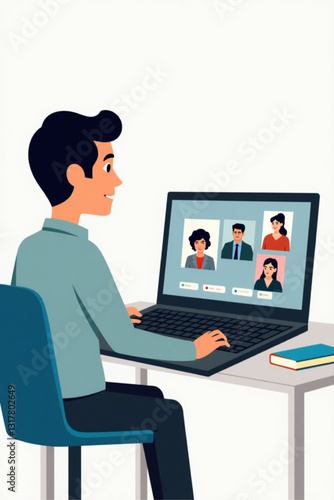 Business Teamwork Gears Connection Vector Illustration, Diverse Businessmen Collaborating, Problem Solving, Innovation, Business Strategy, Cooperation, Team Success, Partnership Concept