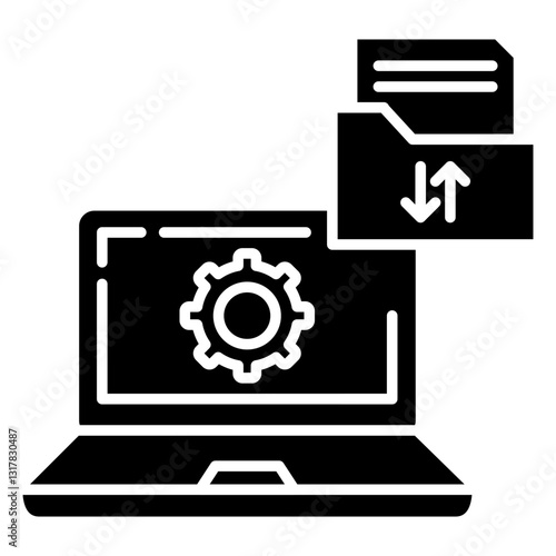 data governance icon glyph