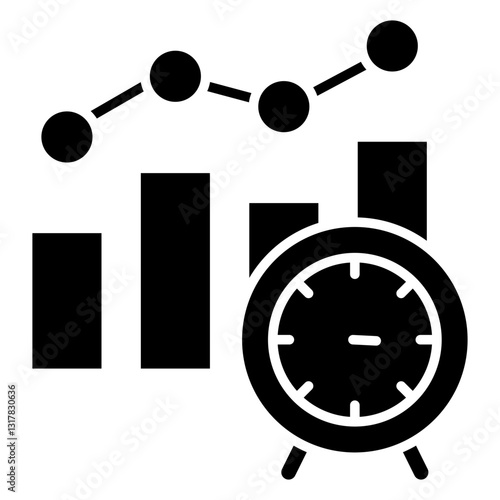 real time analytics icon