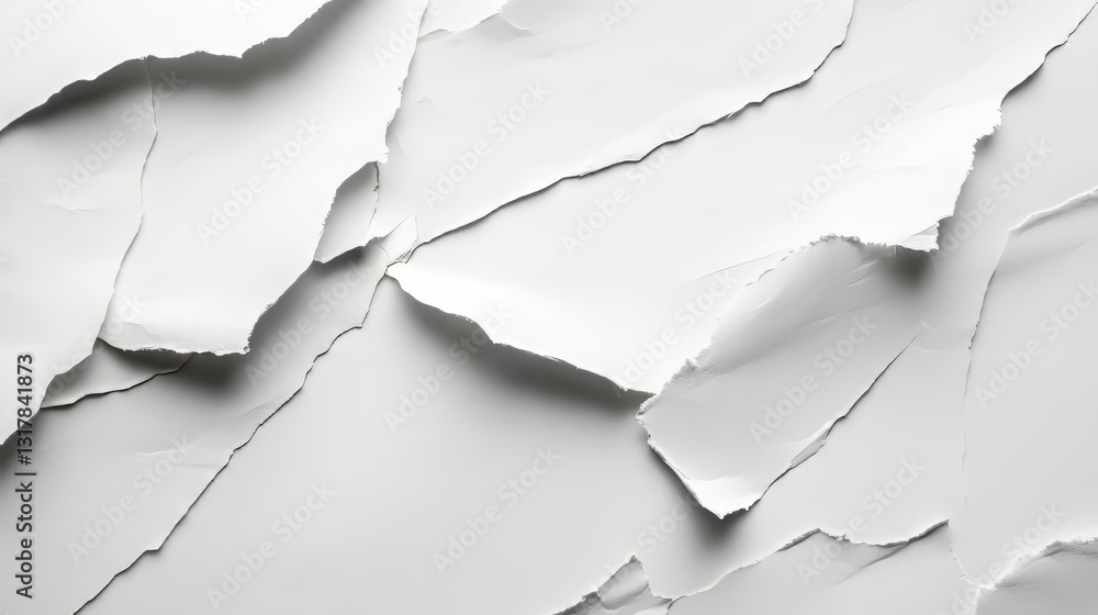 Torn White Paper Torn White Paper