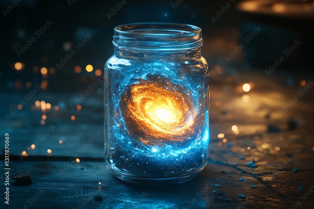 Galaxy in a Jar Galaxy in a Jar