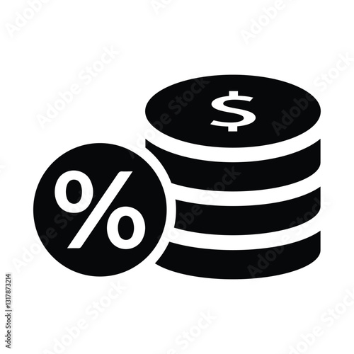 Loan Interest Rate Icon