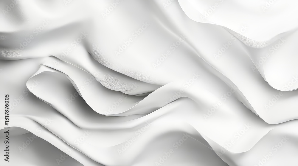 Obraz premium Abstract White Fabric Texture