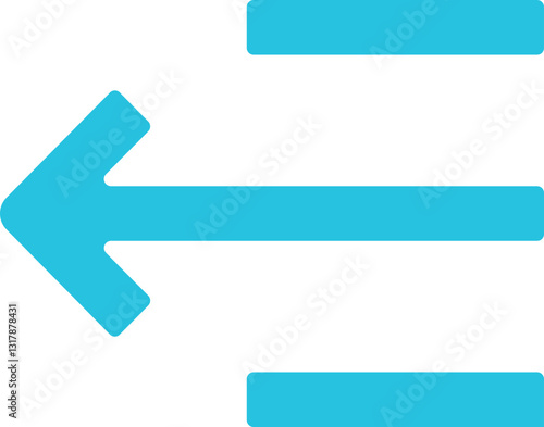 Side bar pannel menu list outline icon