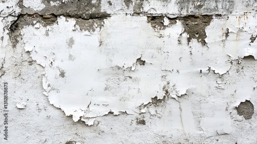 Obraz premium Peeling White Paint