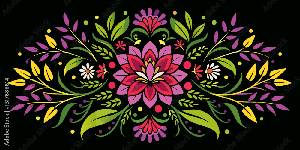 Fototapeta premium abstract floral background abstract flower background abstract floral design