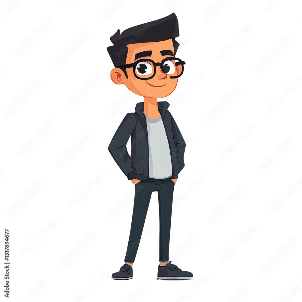 fresh cartoon character design with modern style fresh cartoon character design with modern style