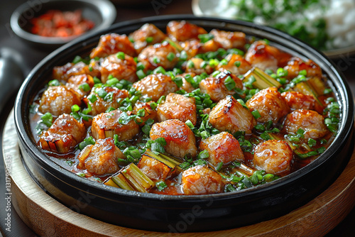 Braised Pork with Bamboo Shoots.