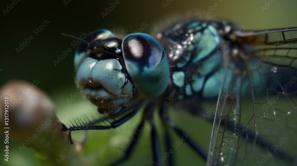 Azure Dragonfly Close-up for Nature Macro. Azure Dragonfly Close-up for Nature Macro.