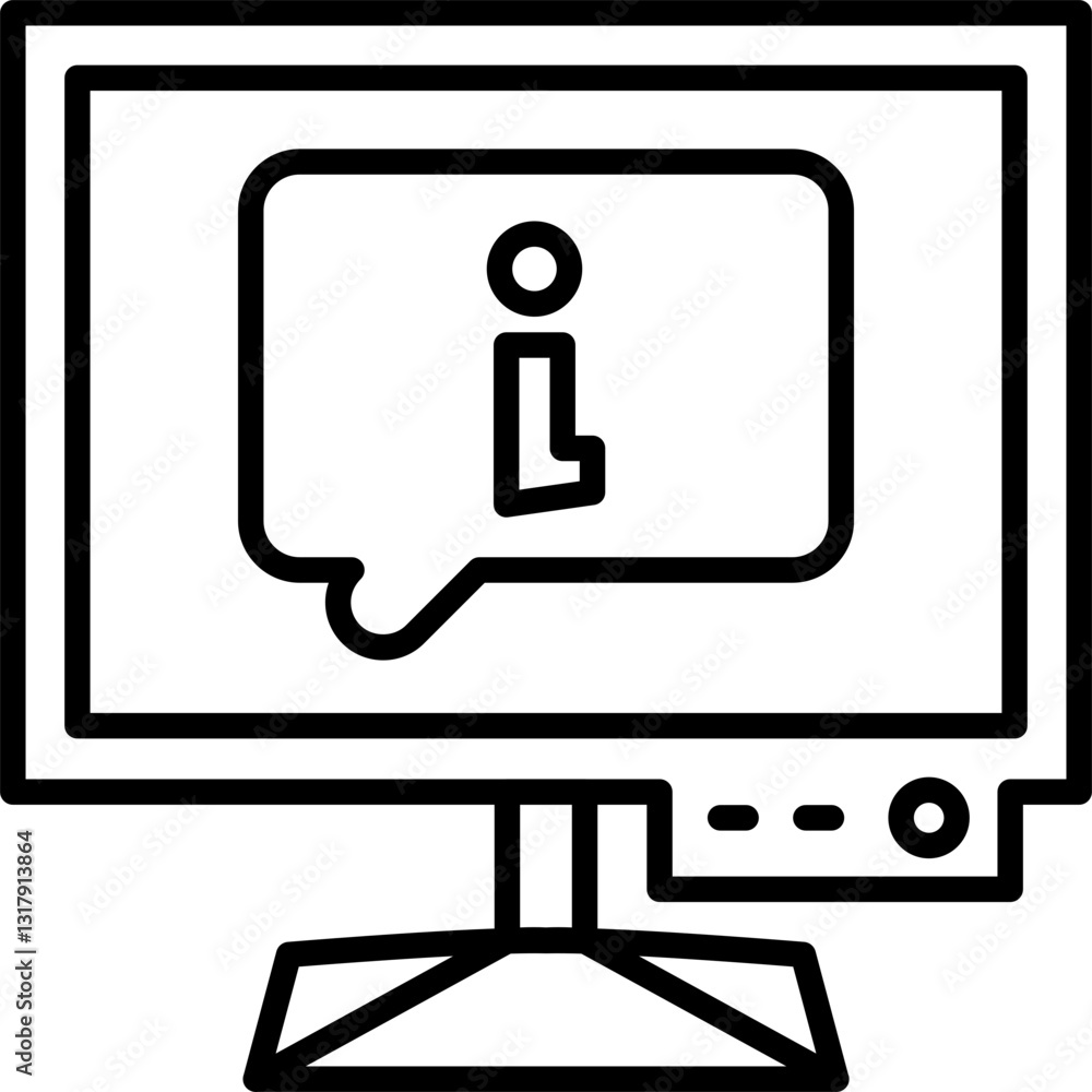 Information Message Icon Information Message Icon