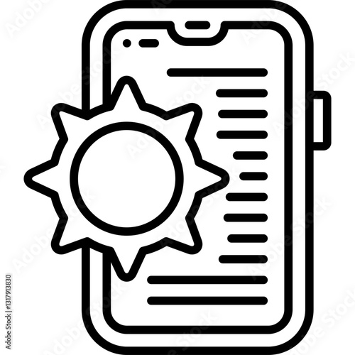 Smartphone Setting Icon