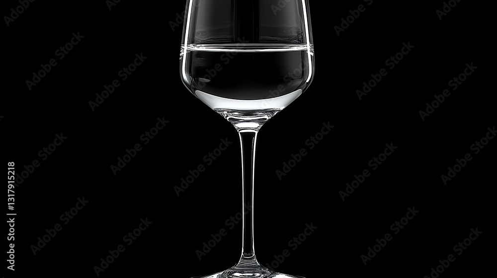 a delicate white wine glass featuring a subtle curve capturing the shimmering light of the white wine inside a delicate white wine glass featuring a subtle curve capturing the shimmering light of the white wine inside