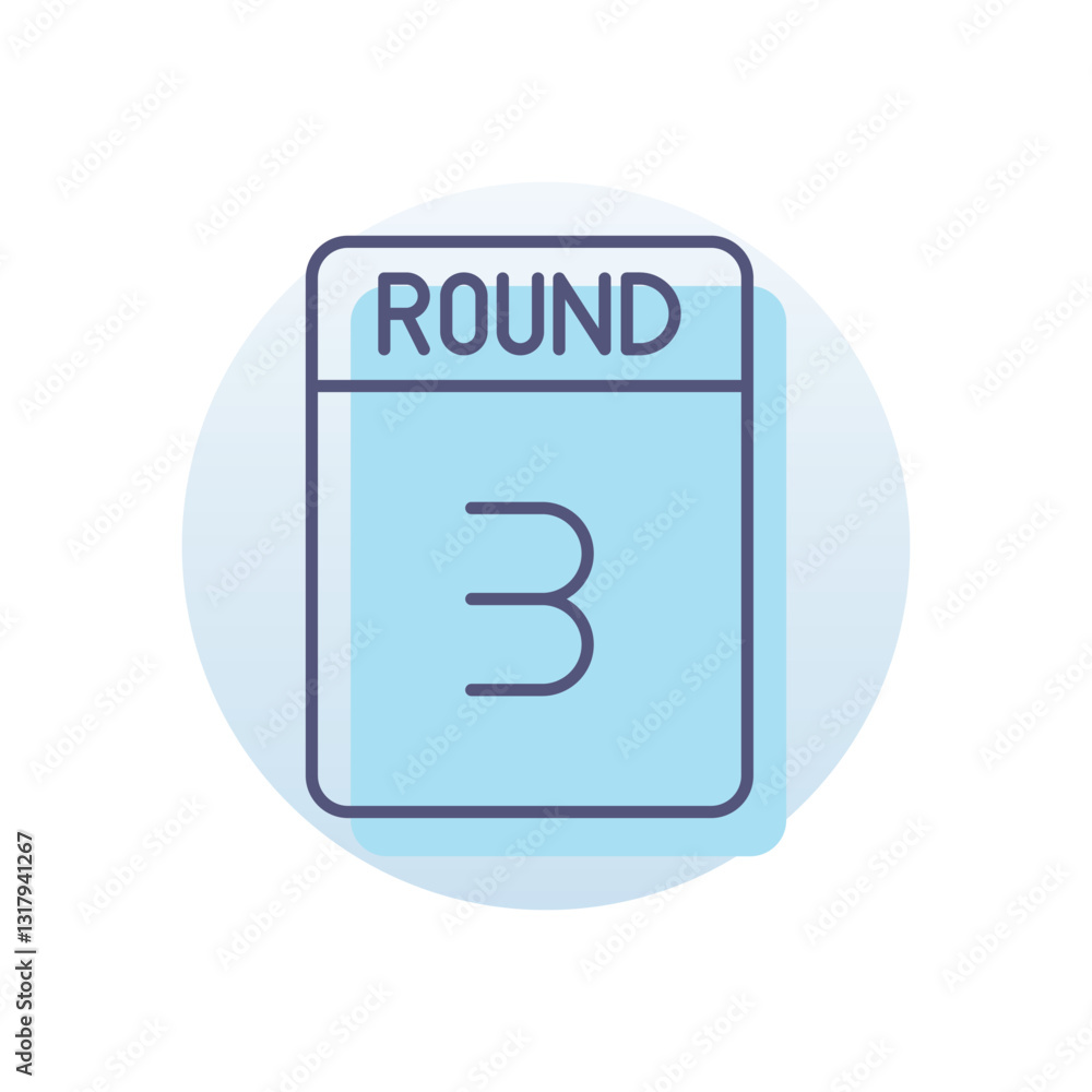 Round Vector icon Round Vector icon