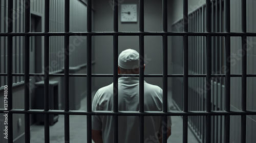 Prison existence: captive individual, restricted rights, enclosed space, penal institution, disciplined schedule, societal reintegration, barred surroundings, inmate reality, confined living.