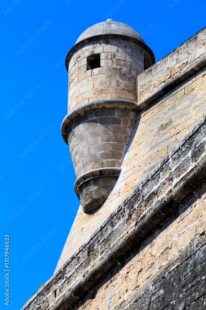 Europe, Spain, Balearic Islands, Mallorca. Palma fortress.
