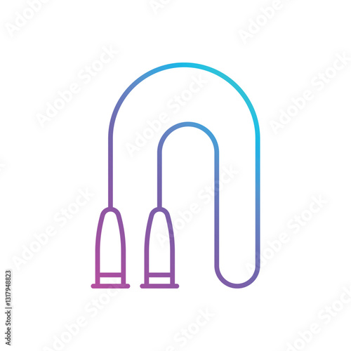 Skipping Rope Vector icon