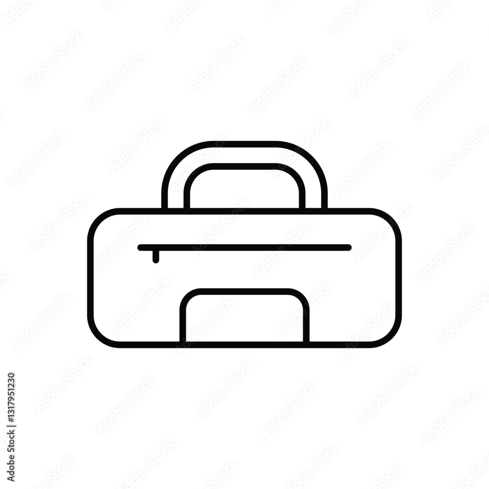 Bag Vector icon Bag Vector icon