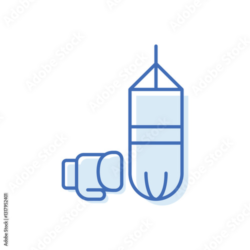 Traning Vector icon