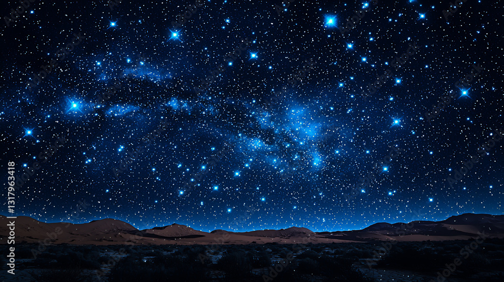 Naklejka premium starry namib,