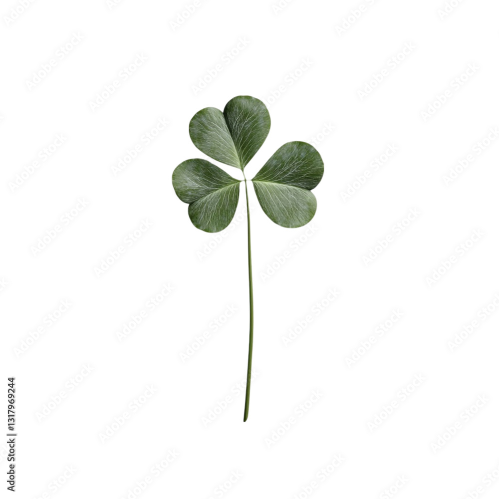 Four leaf clover good luck charm digital art vibrant green Four leaf clover good luck charm digital art vibrant green