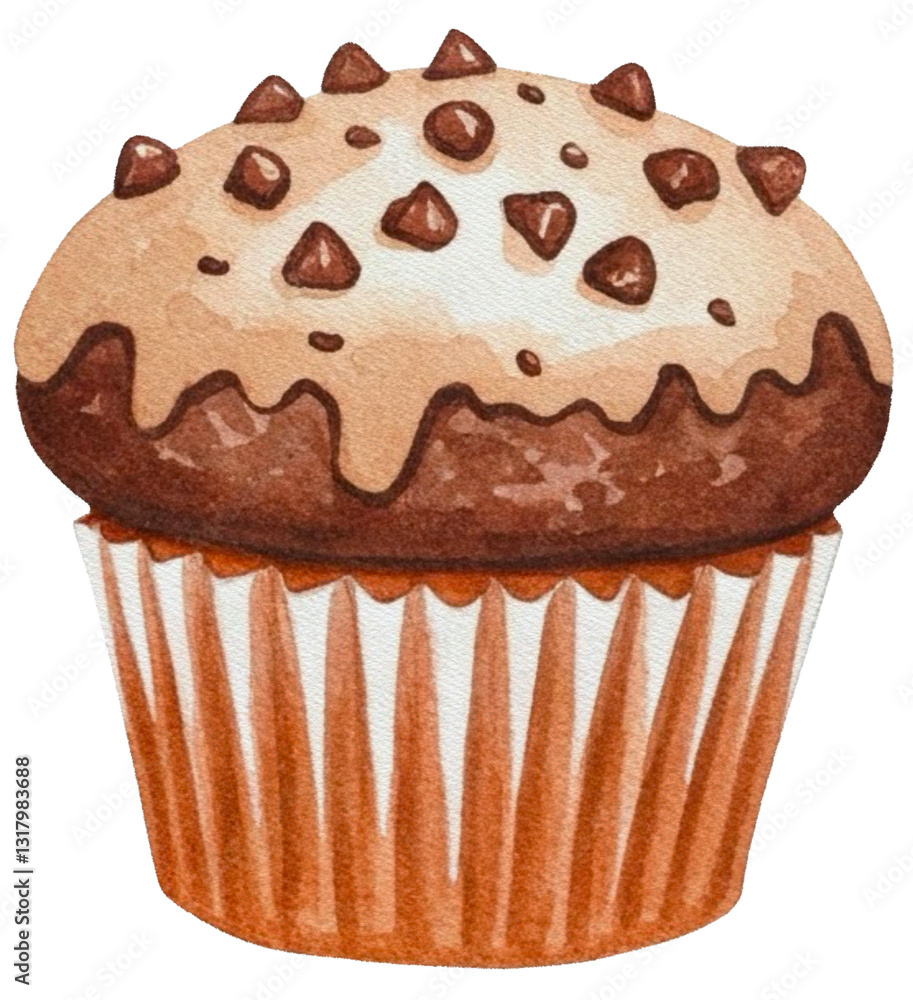 muffin isolated on white muffin isolated on white