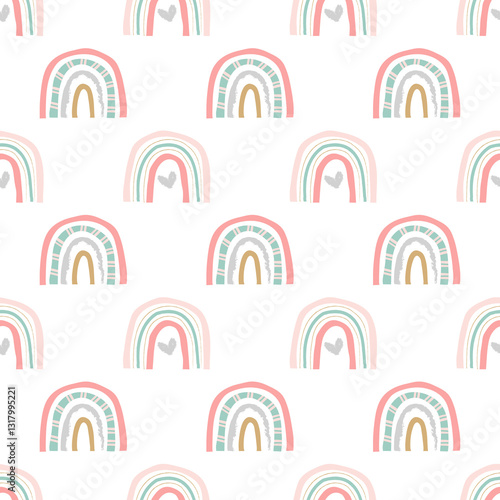 Love fabric paper and background with heart patterns for valentine's day, textured backdrop for christmas 