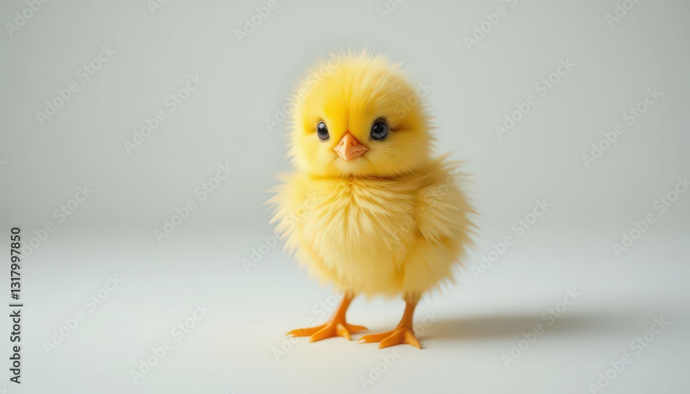 Adorable Little Chick: A Fluffy Yellow Ball of Joy Adorable Little Chick: A Fluffy Yellow Ball of Joy
