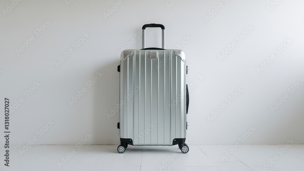 Suitcase Travel Luggage Isolated White Background Suitcase Travel Luggage Isolated White Background