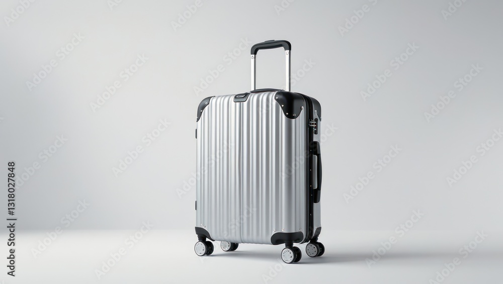 Suitcase Travel Luggage Isolated White Background Suitcase Travel Luggage Isolated White Background